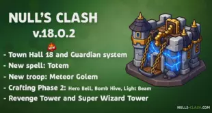Null’s Clash Update — Town Hall 18 Arrives (v18.0.2)